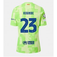 Dres Barcelona Jules Kounde #23 Tretina 2024-25 Krátky Rukáv